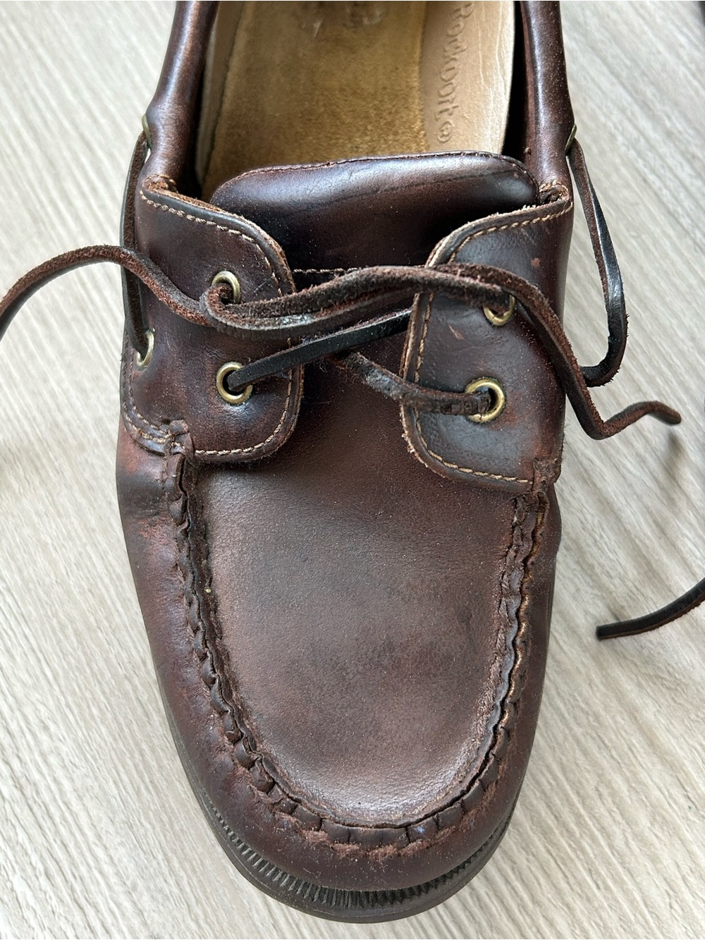 Rockport classic loafers boat shoes Sz 7.5 - Picture 2 of 12
